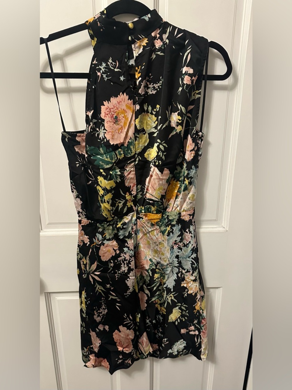 Petal and Pup | Annabelle Halter Neck Mini Dress - Picture 8 of 8